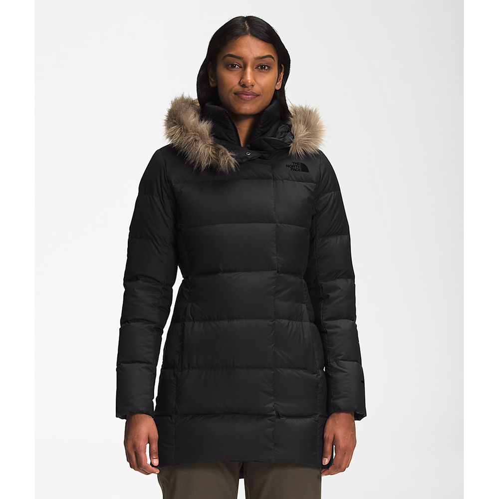 The North Face Parka Womens Australia - The North Face New Dealio Black (FKN-367129)